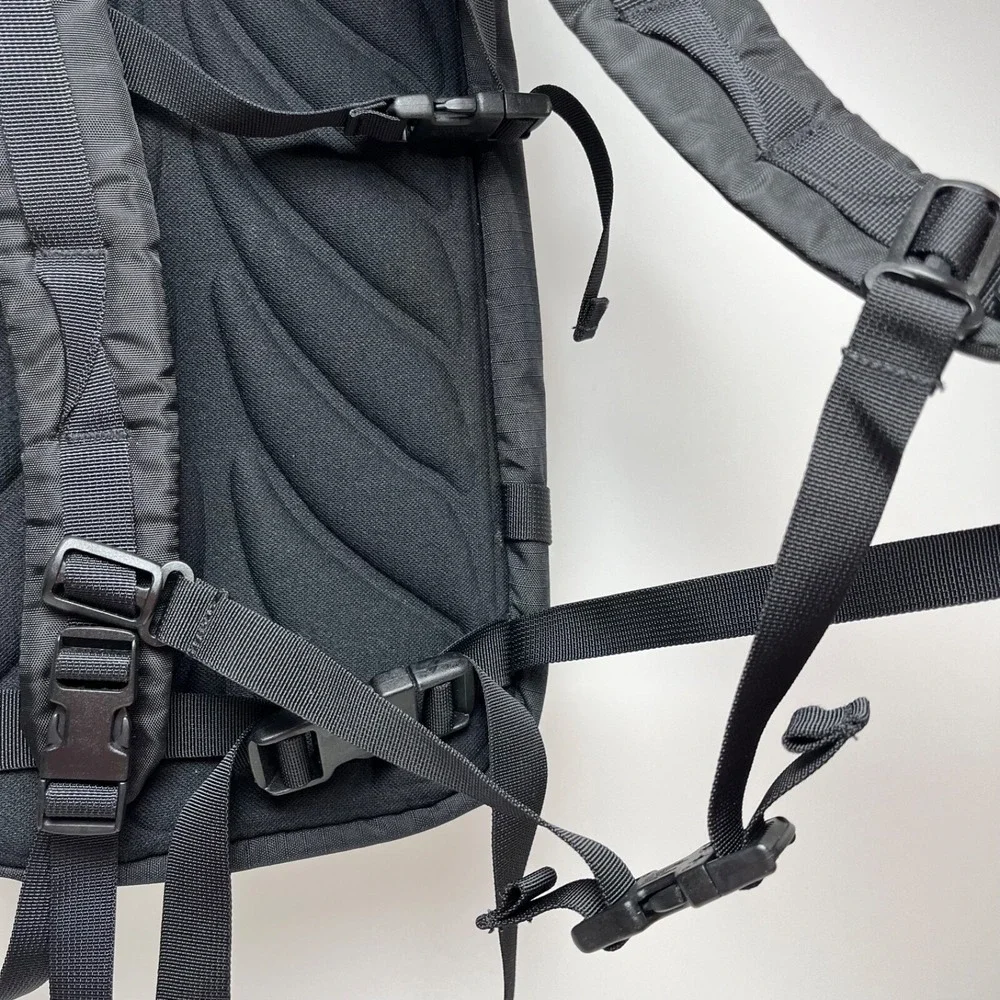 Performance Cycling Monsoon Max Black Ripstop Nylon Small Padded‎ Backpack